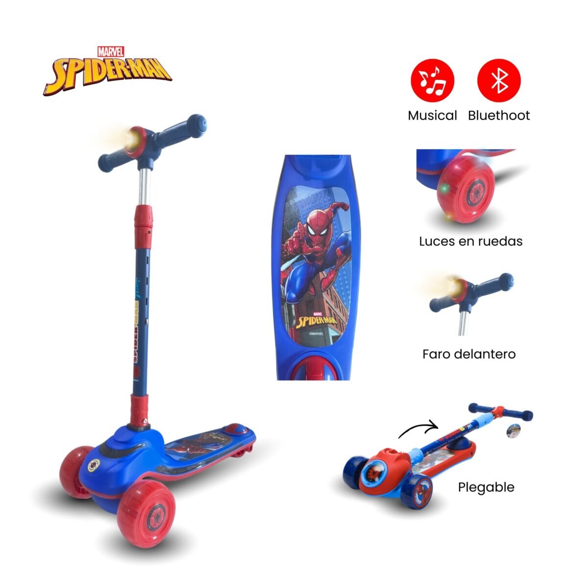 Cool Tri Scooter Spiderman - Marvel®
