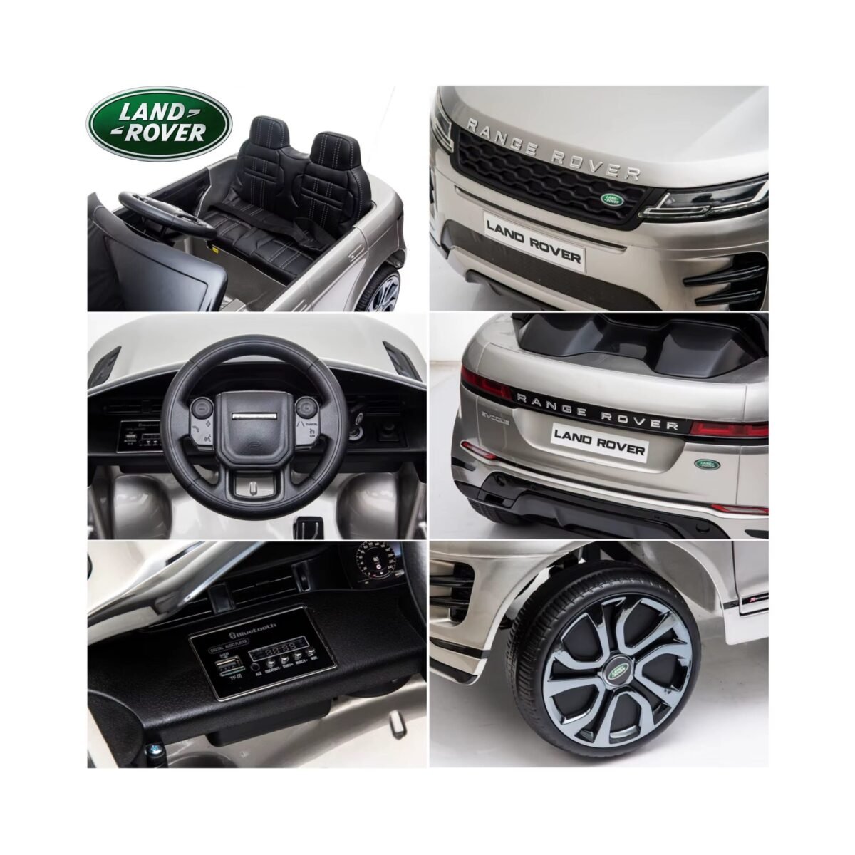 Carro eléctrico Land Rover Evoque 12V