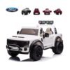 Ford Ranger Super Duty 6x6 Carro Eléctrico Infantil de Alta Potencia Blanco