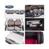 Ford Ranger Super Duty 6x6 Carro Eléctrico Infantil de Alta Potencia Blanco